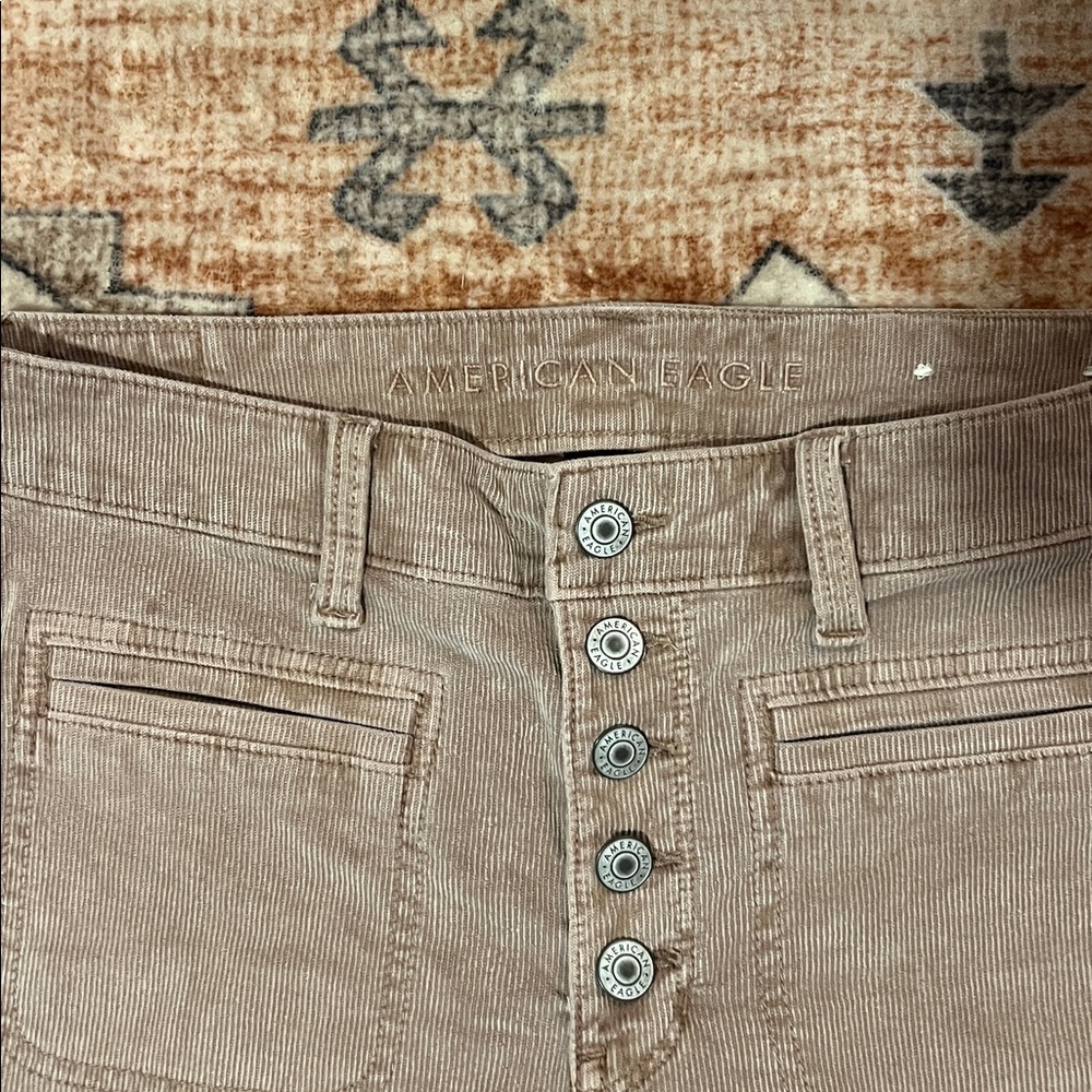 American Eagle Super High-rise Flare Cords - Picture 3 of 5